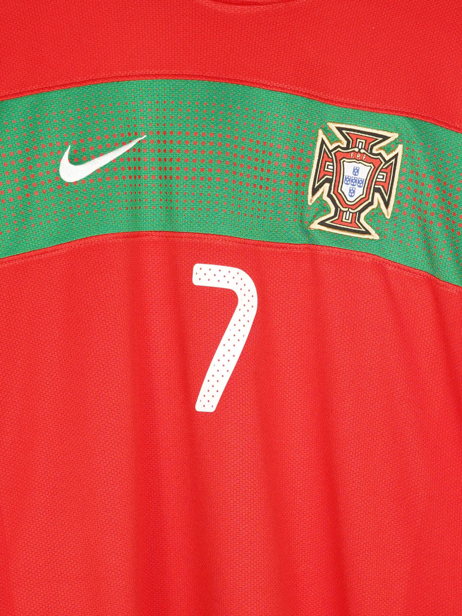 2010/11 Portugal Ronaldo #7 Home Shirt (M)
