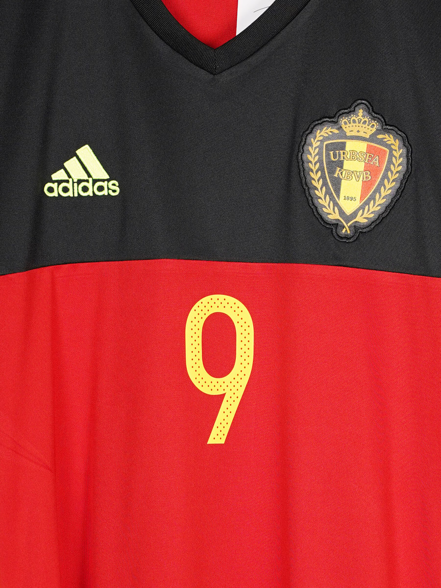 2016/17 Belgium Lukaku #9 Home Shirt (M)