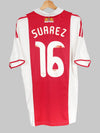 2009/10 Ajax Home Shirt Suarez #16 (M)