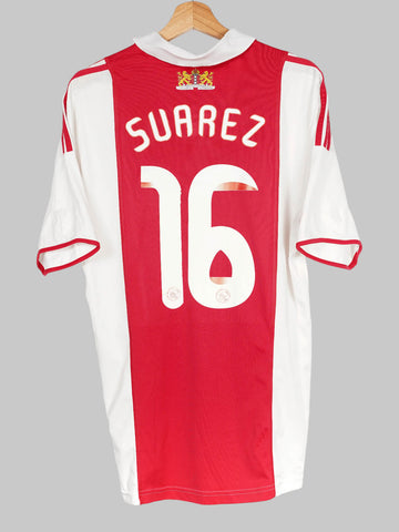2009/10 Ajax Home Shirt Suarez #16 (M)