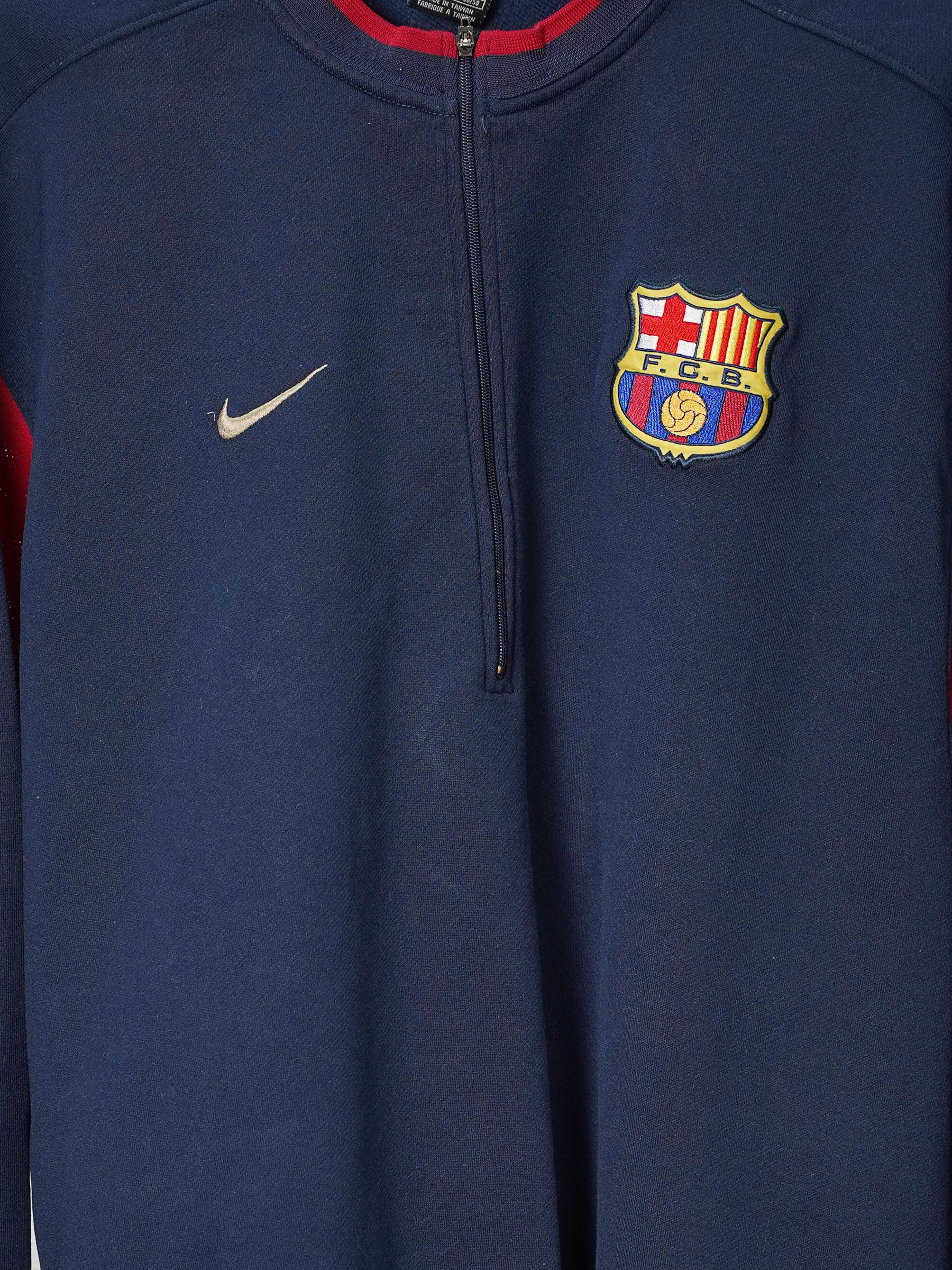 FC Barcelona Training 1/4 Zip 1998/99 (XL)