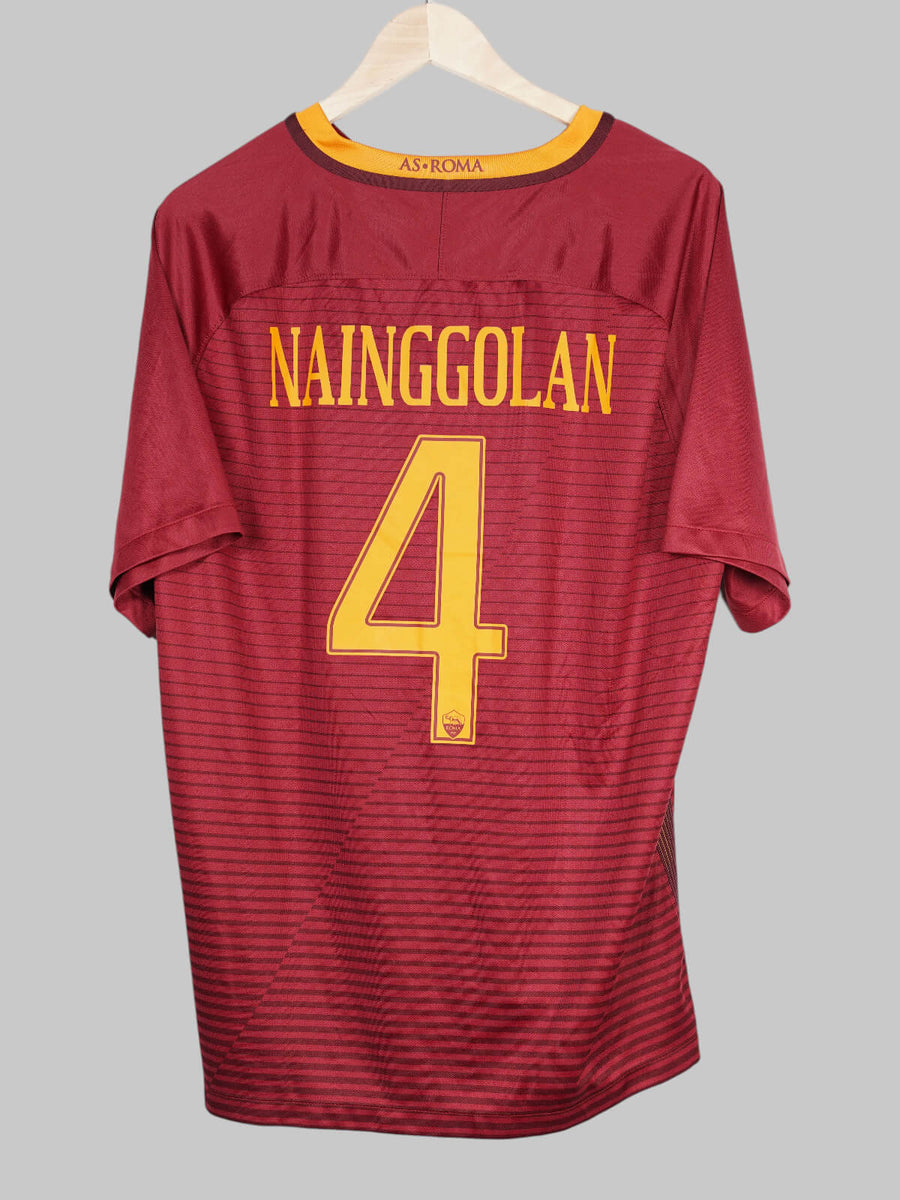 2016/17 AS Roma Home Shirt Nainggolan #4 (XL)