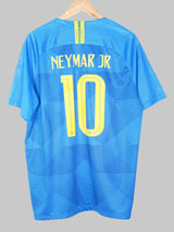 2018/19 Brazil Neymar Jr #10 Away Shirt (XL)