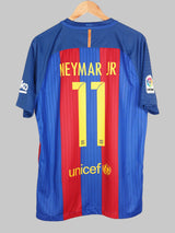 2016/17 Barcelona Neymar Jr #11 Home Shirt (L)