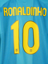 2007/08 Barcelona Ronaldinho #10 Away Shirt (L)
