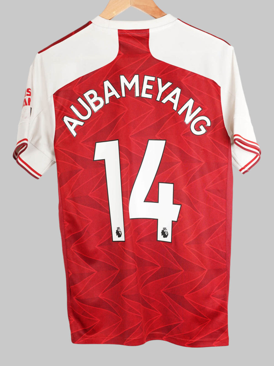 2020/21 Arsenal Aubameyang #14 Home Shirt (M)