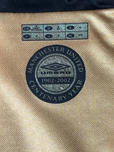 2001/02 Manchester United v.Nistelrooy #10 Centenary Away Shirt (M) Umbro
