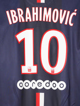 2014/15 PSG Ibrahimovic #10 Home Shirt (M)