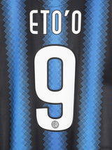 2010/11 Inter Milan Eto'o #9 Home Shirt (XL)