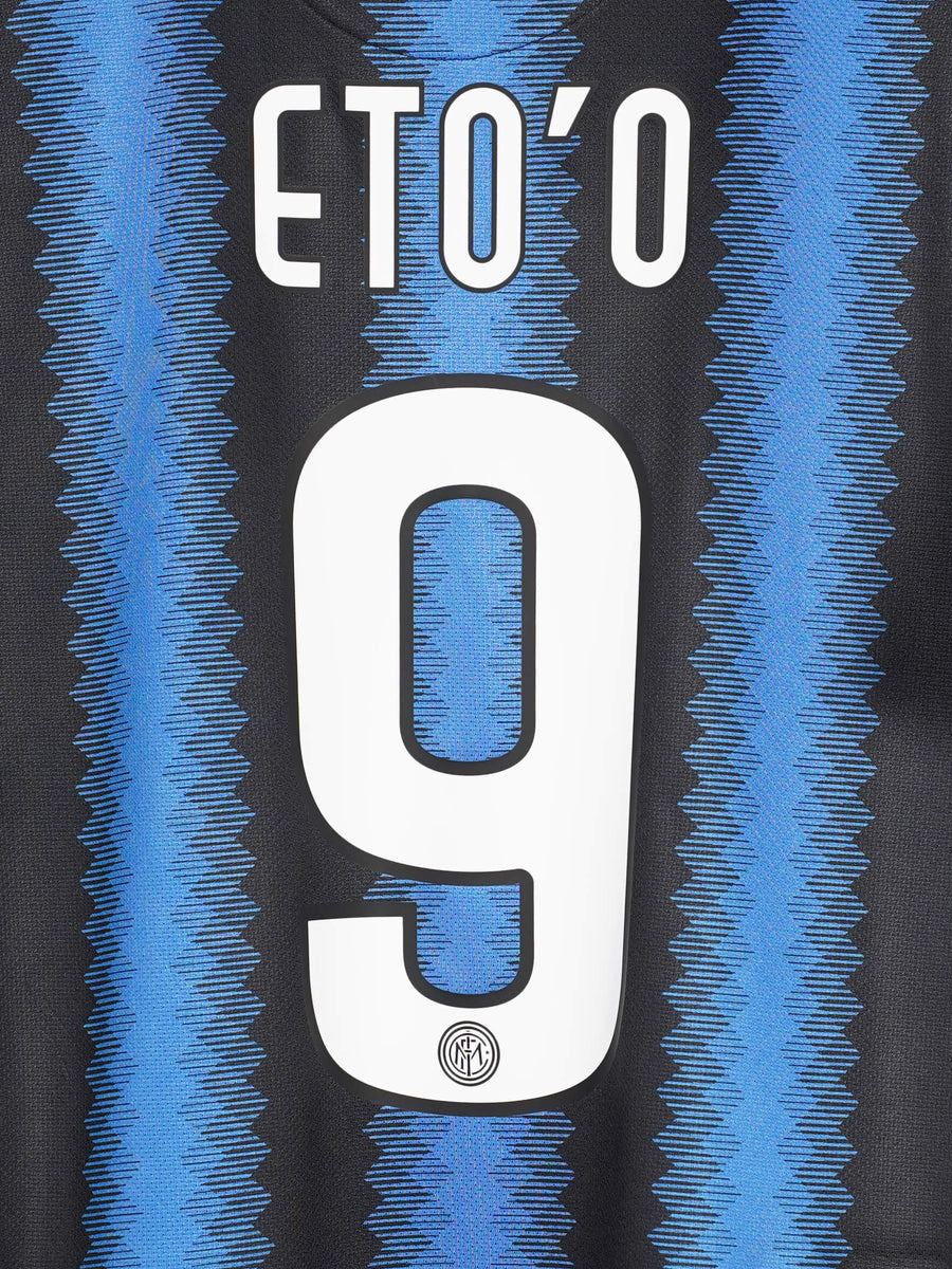 2010/11 Inter Milan Eto'o #9 Home Shirt (XL)