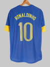2012/13 Brasil Ronaldinho #10 Camiseta Visitante (L) Nike