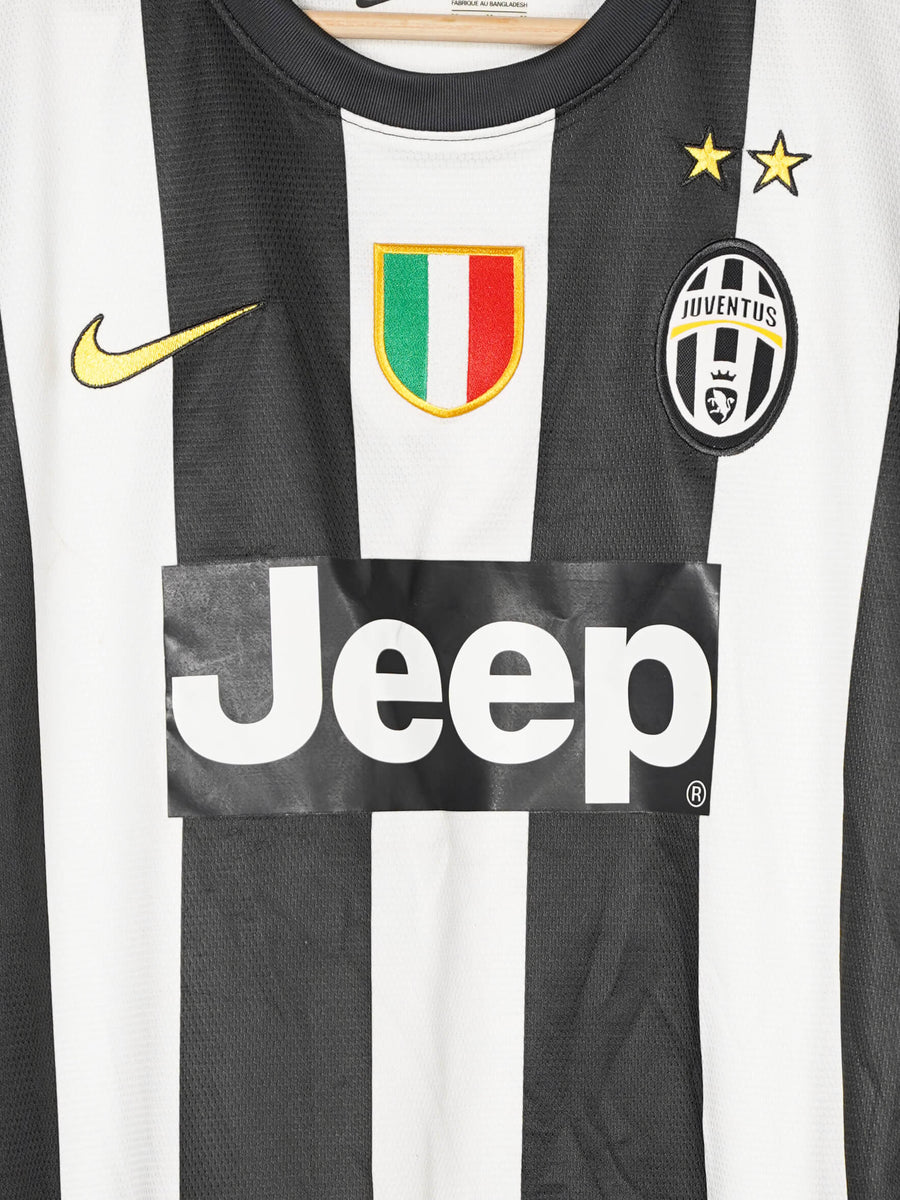 2012/13 Juventus Home Shirt Signed Vidal #23 (M)