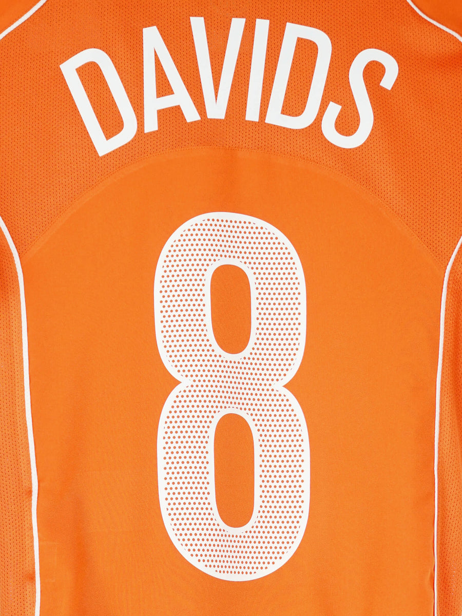 2004-6 Netherlands Davids #8 Home Shirt (S)