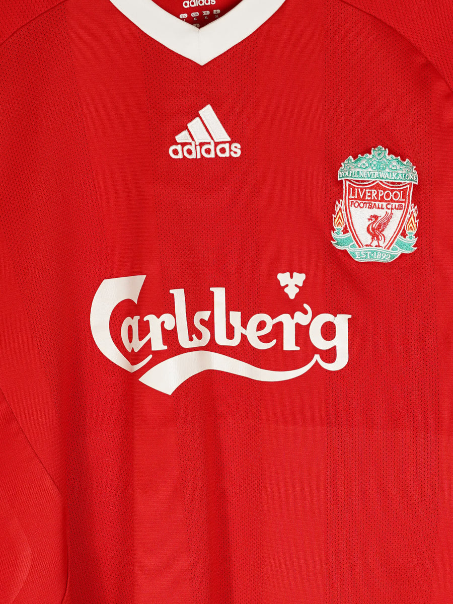 2008/09 Liverpool Kuyt #18 Home Shirt (XL)
