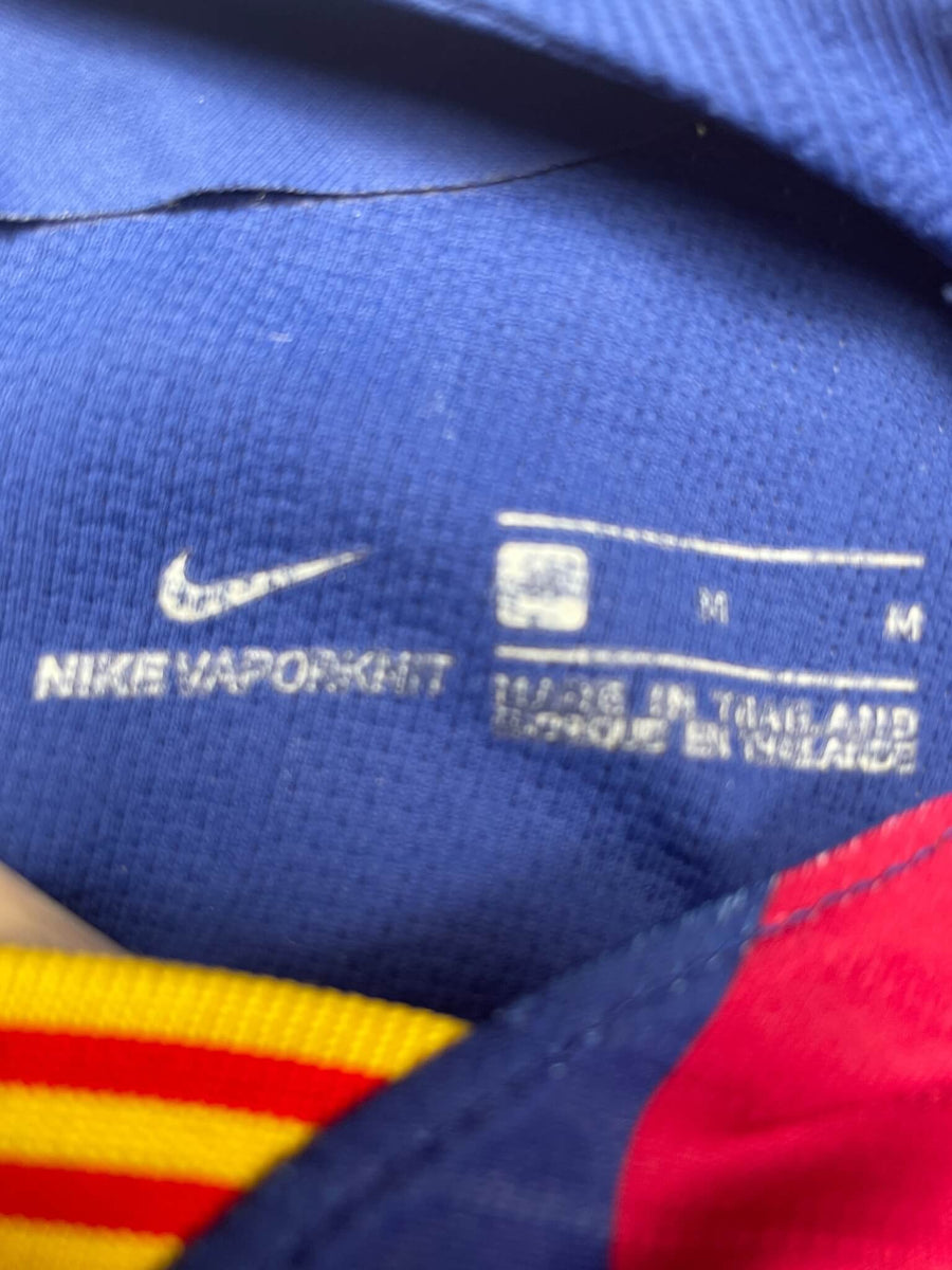 2019/20 Barcelona Griezmann #17 Home Shirt Player Issue (M)