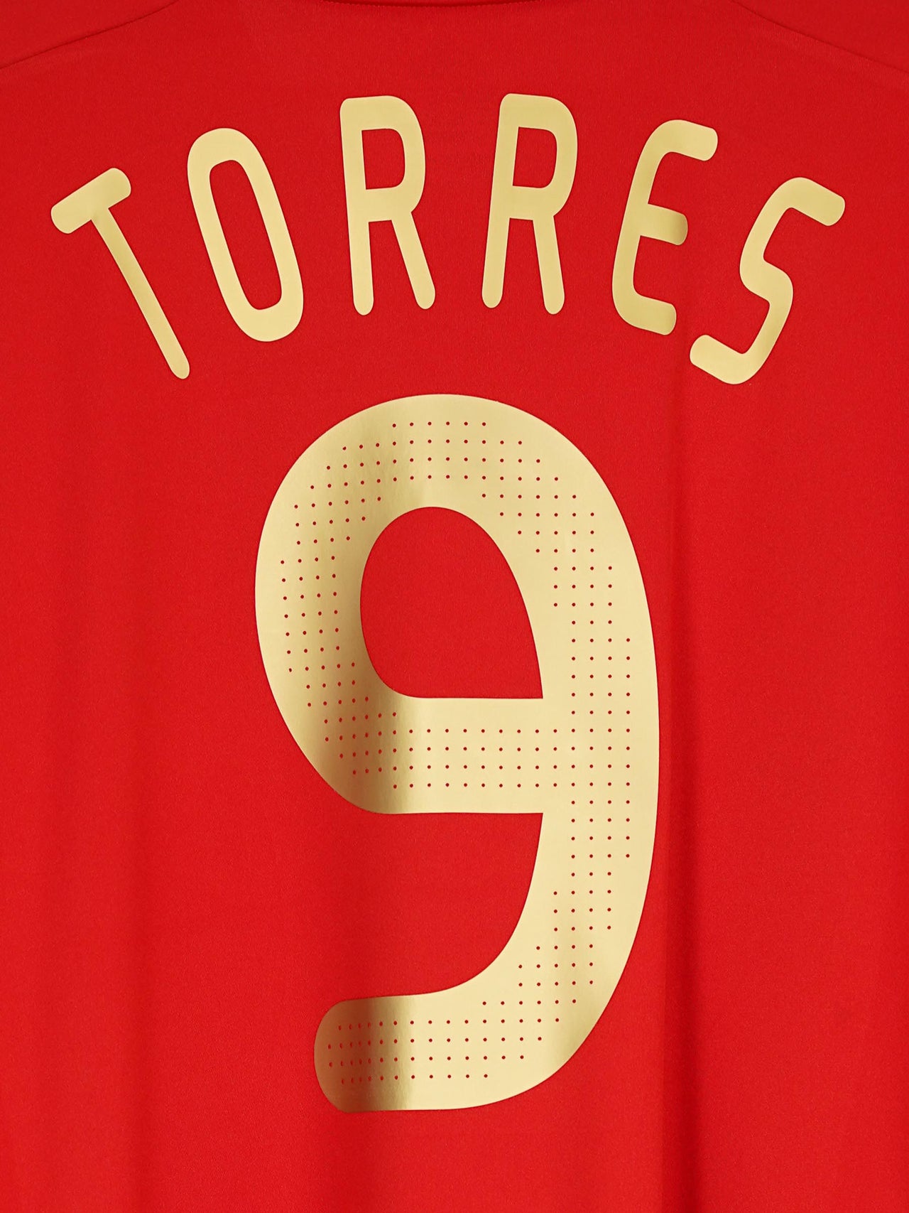 Spain Home Shirt 2008/9 Torres #9 (XXL)