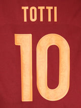 2015/16 AS Roma Totti #10 Home Shirt Player Issue (XL)