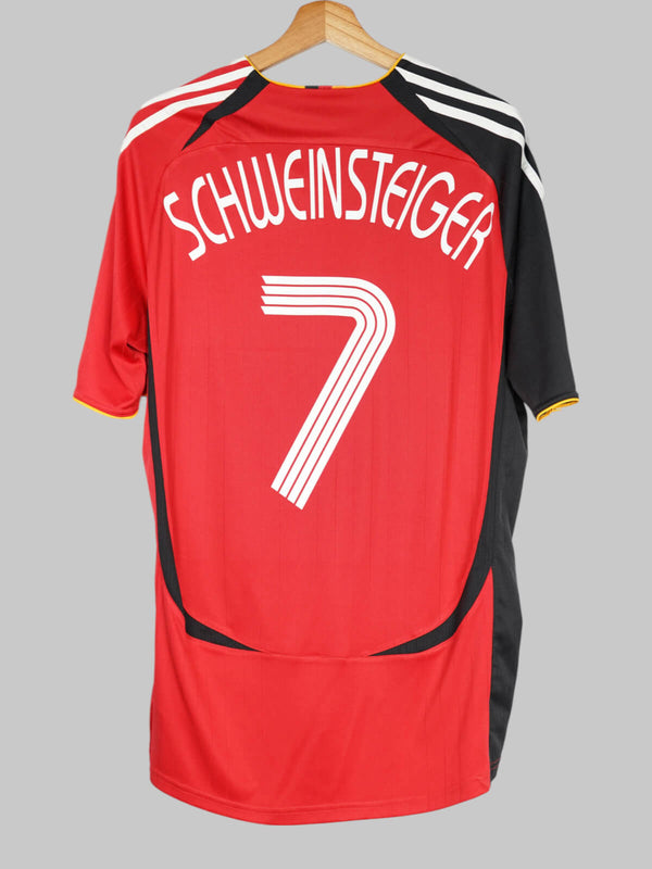 2006/7 Allemagne Schweinsteiger #7 Maillot Extérieur (L) Adidas