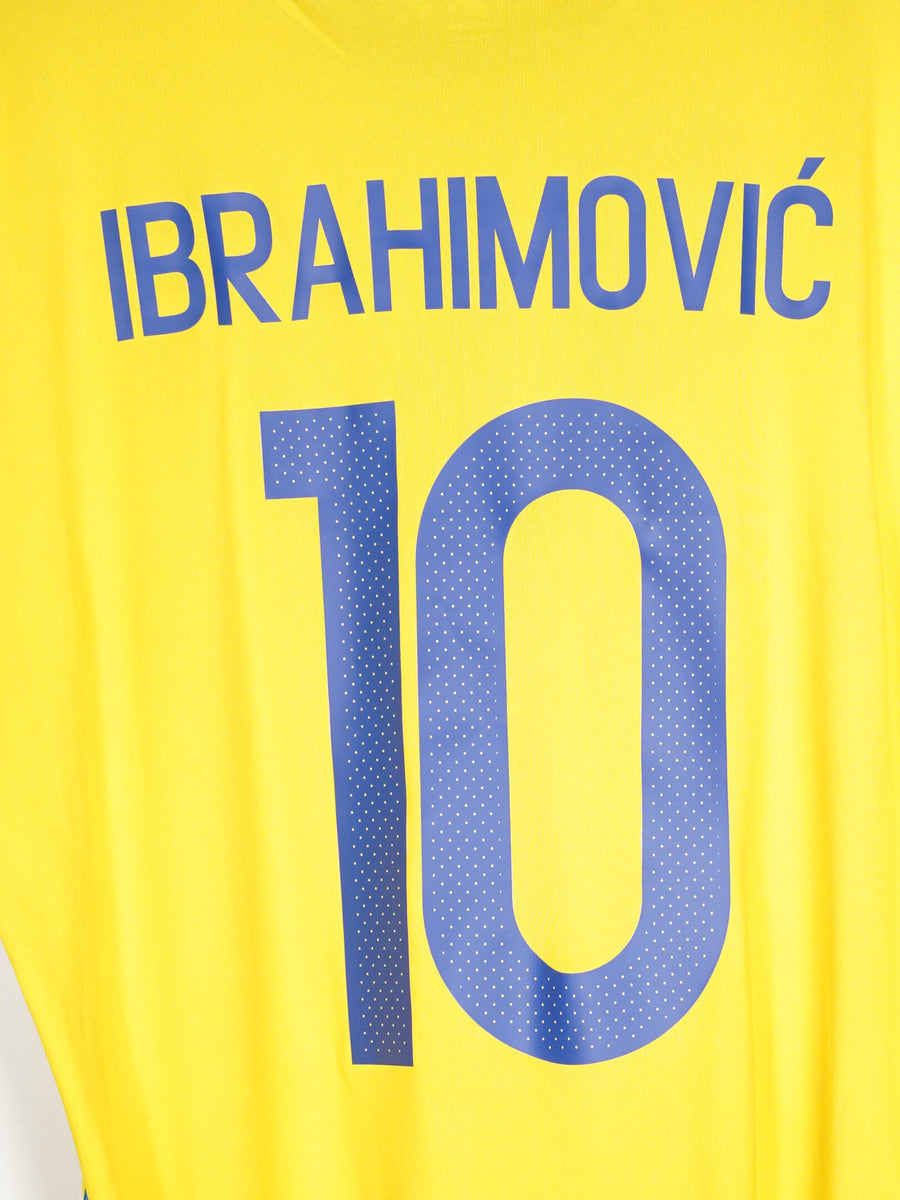 2016/17 Sweden Ibrahimovic #10 Home Shirt (L)