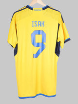 2022/23 Sweden Isak #9 Home Shirt (XL)