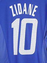 2002/03 France Zidane #10 Home Shirt (XL)