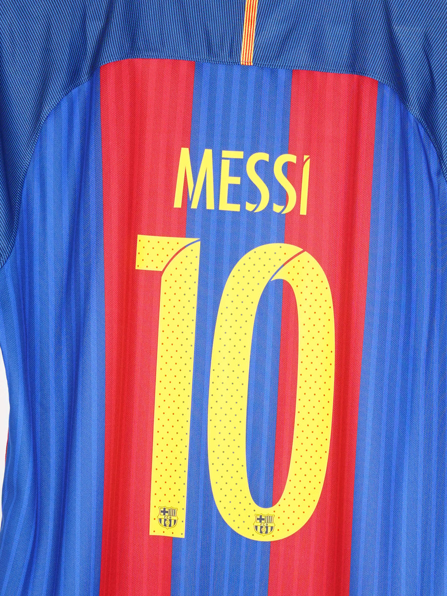 2016/17 FC Barcelona Messi #10 Home Shirt (L)