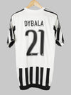 2015/16 Juventus Dybala #21 Maillot Domicile (L) Adidas