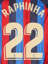 2022/23 Barcelona Raphinha #22 Home Shirt (M)