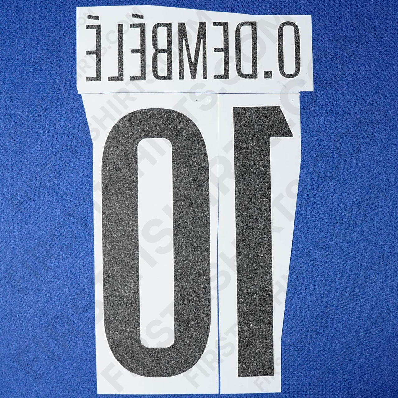 2024/25 PSG Fourth Name Set O.Dembele #10 (Repro)