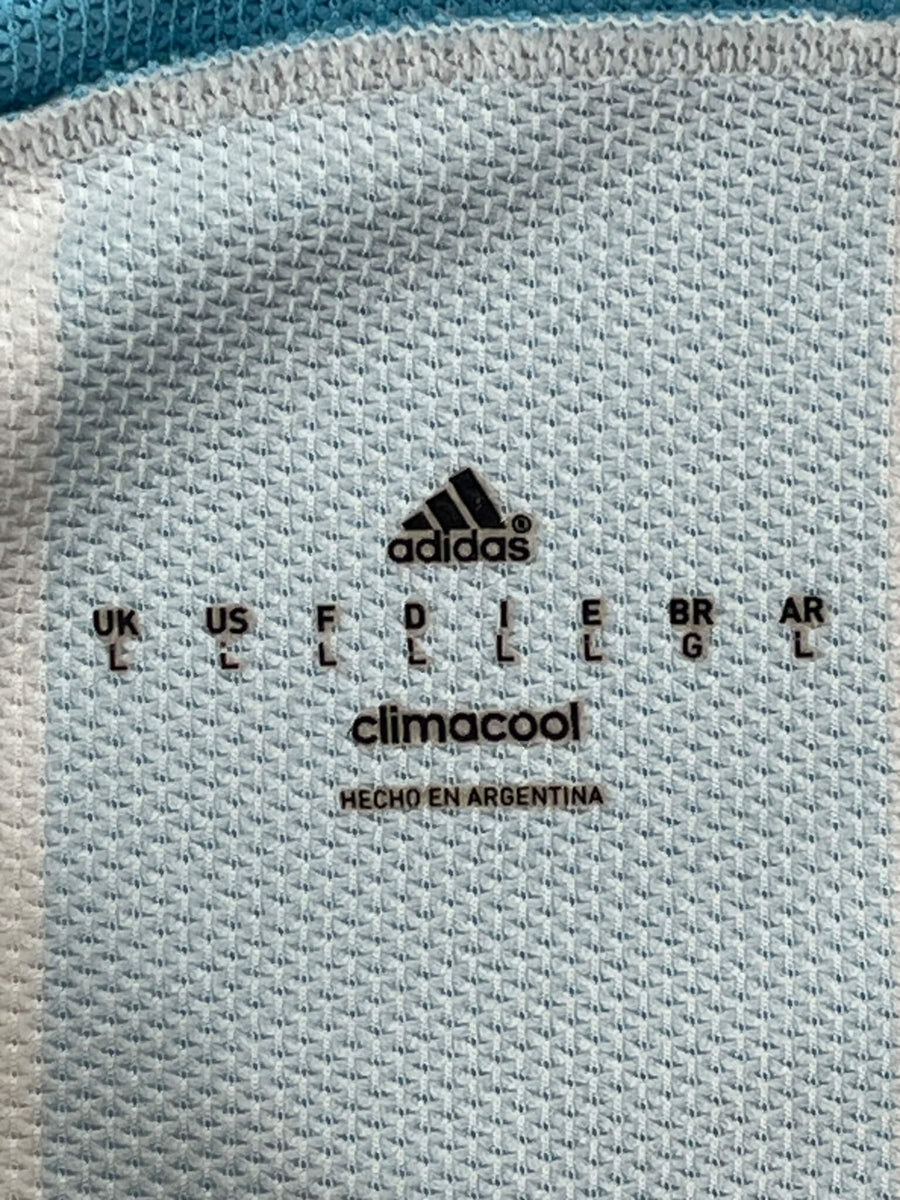 2015/16 Argentina Messi #10 Home Shirt L/S (L)