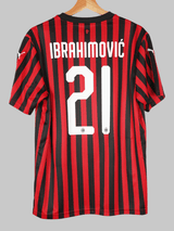 2019/20 AC Milan Ibrahimovic #21 Home Shirt (M)