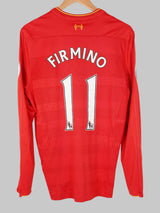 2016/17 Liverpool Firmino #11 Home Shirt L/S (M)