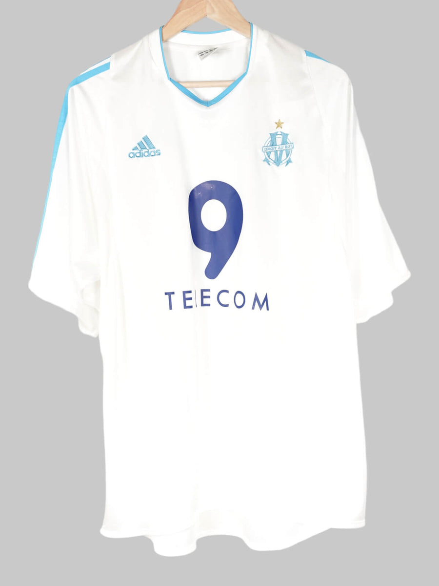 2003/04 Olympique Marseille Drogba #11 Home Shirt (XL)