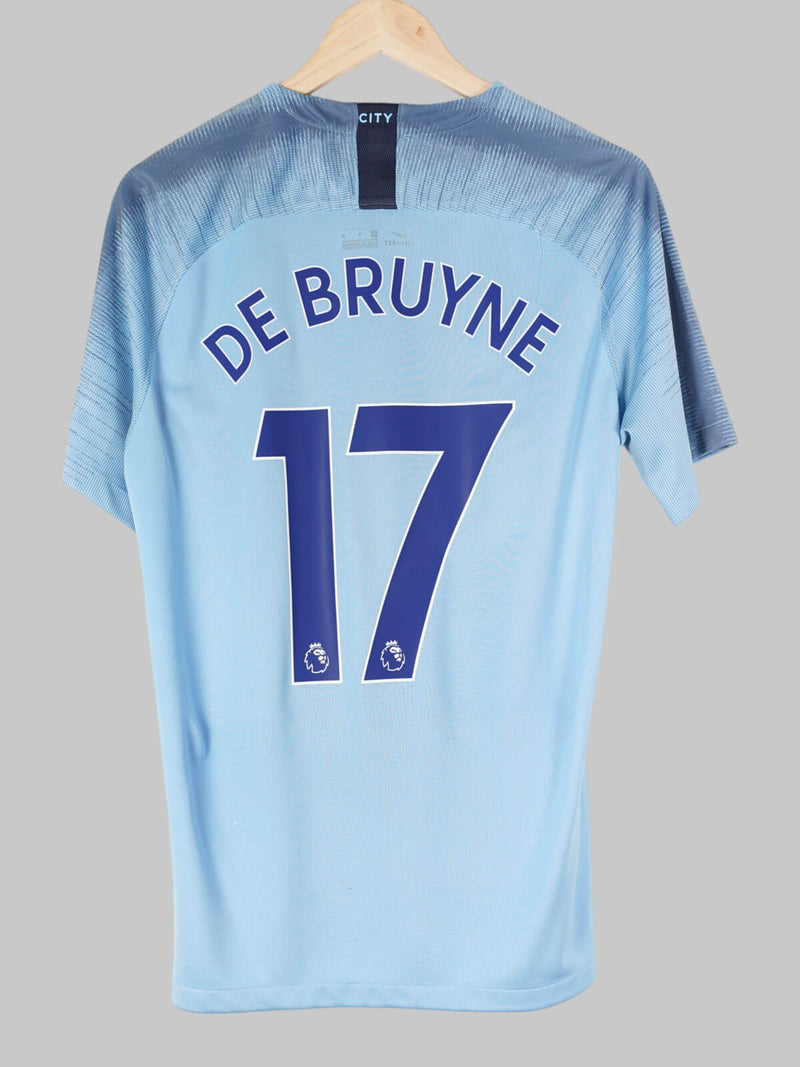 2018/19 Manchester City De Bruyne #17 Home Shirt (L)