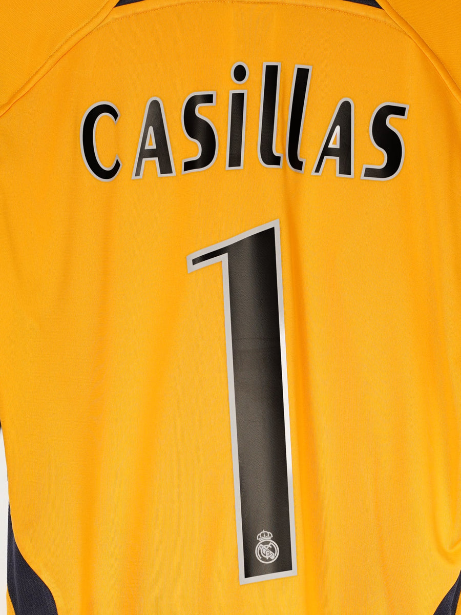 2005/06 Real Madrid Casillas #1 Keeper Shirt (M)