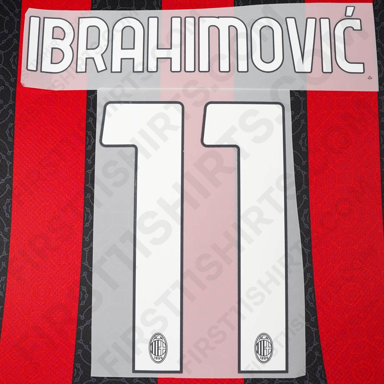 2020/21 AC Milan Home Name Set Ibrahimovic #11 (Repro)