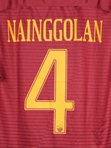 2016/17 AS Roma Home Shirt Nainggolan #4 (XL)