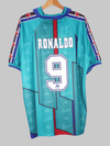 1995-97 Barcelona Ronaldo #9 Maillot Extérieur (XL) Kappa