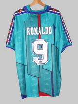 1995-97 Barcelona Ronaldo #9 Away Shirt (XL)