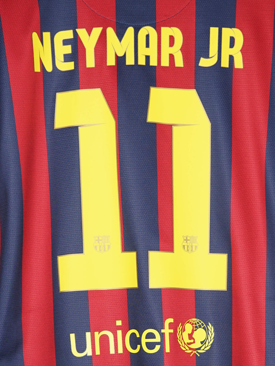 2013/14 Barcelona Neymar Jr #11 Home Shirt (XL)