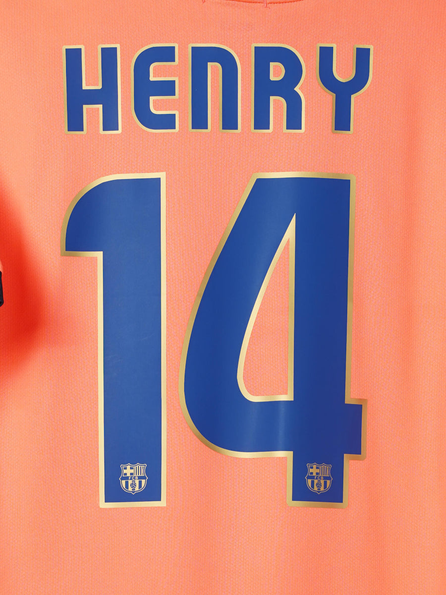 2009/11 Barcelona Henry #14 Away Shirt (L)