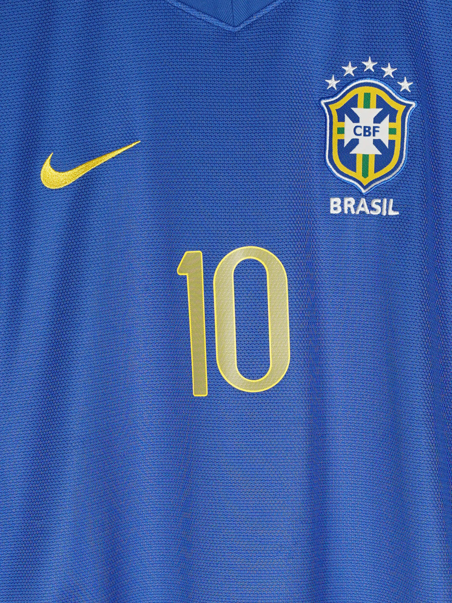 2012/13 Brazil Ronaldinho #10 Away Shirt (L)
