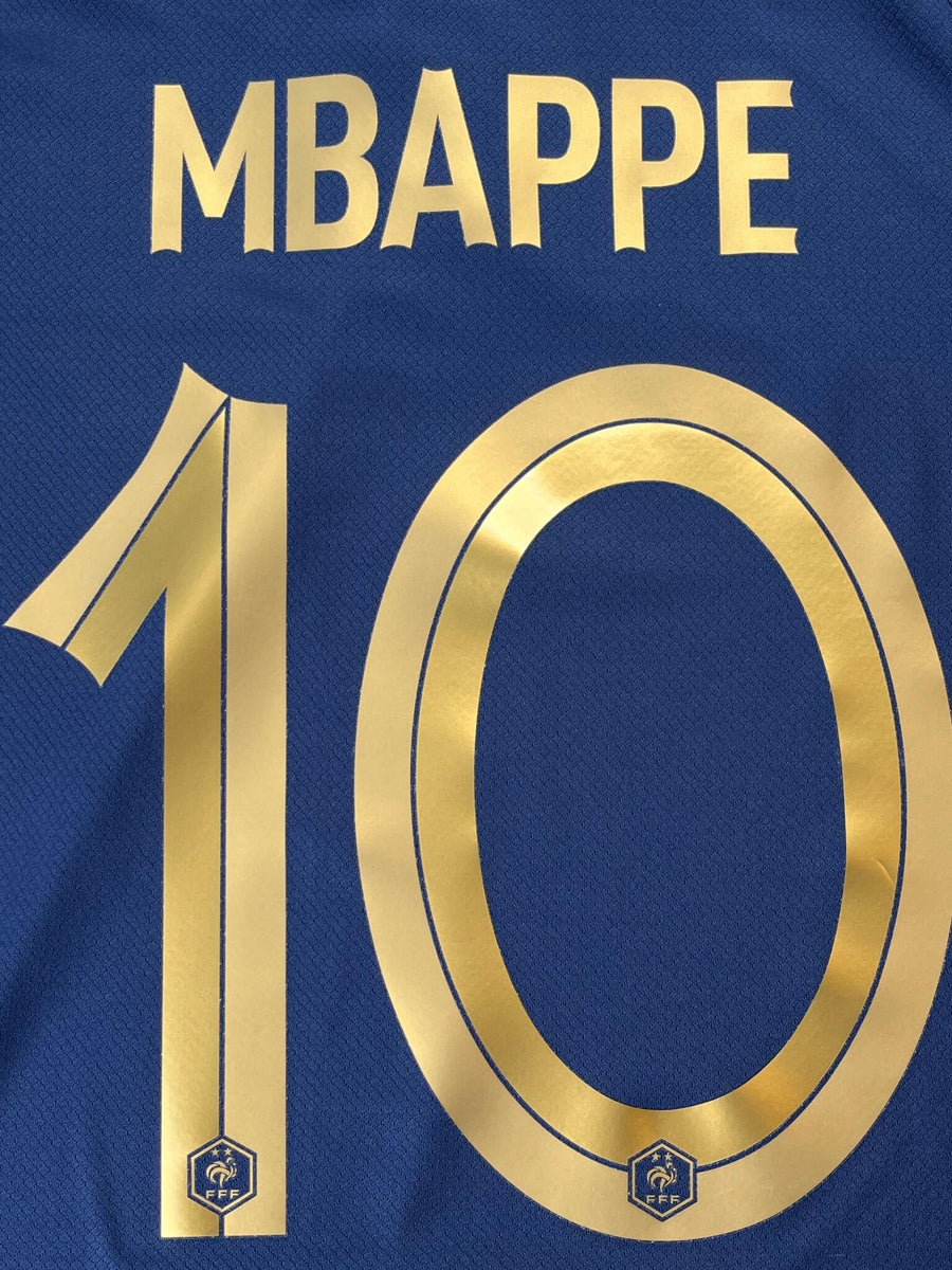 2022/23 France Mbappe #10 Home Shirt (M)