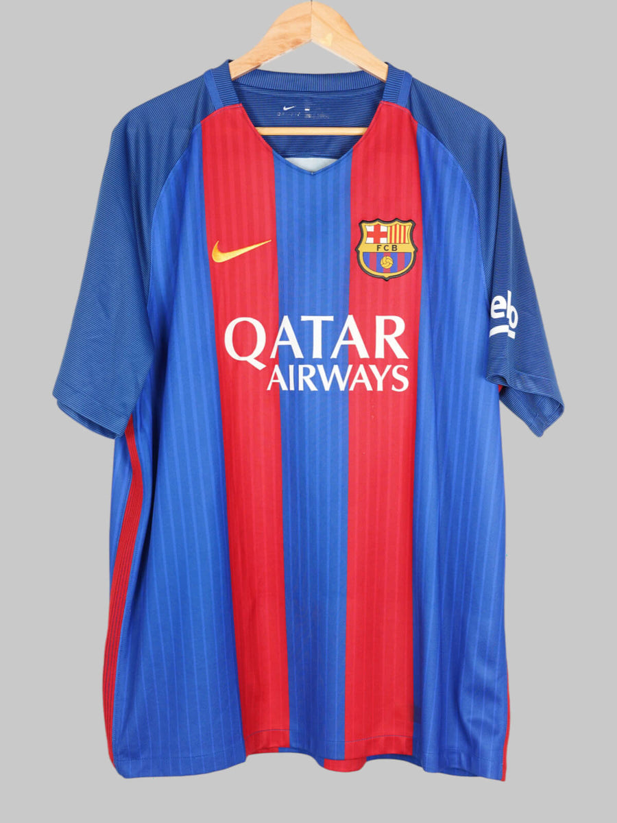2016/17 Barcelona Messi #10 Home Shirt (XXL)