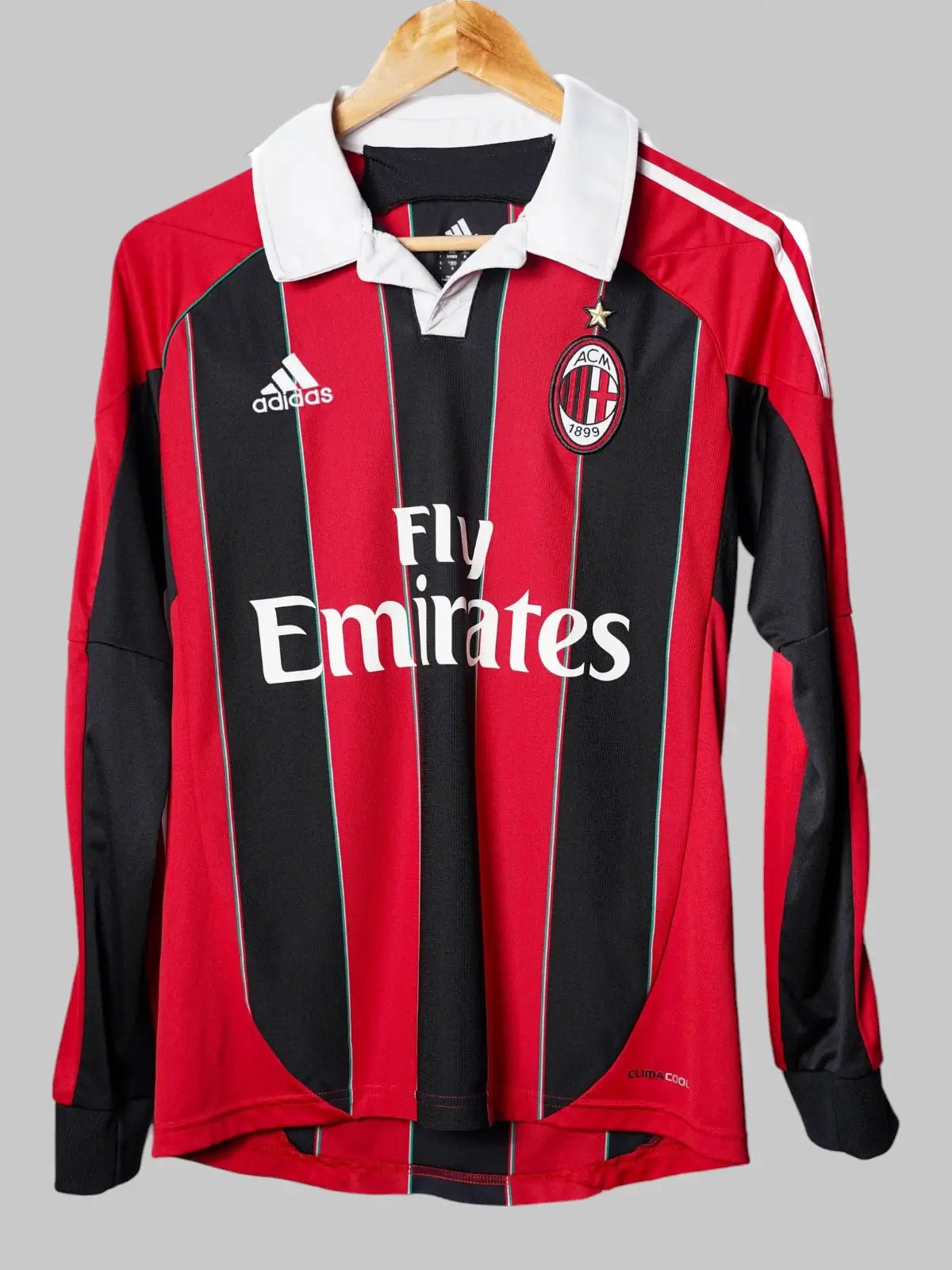 AC Milan 2012/13 Home Shirt L/S Robinho 7 (S)