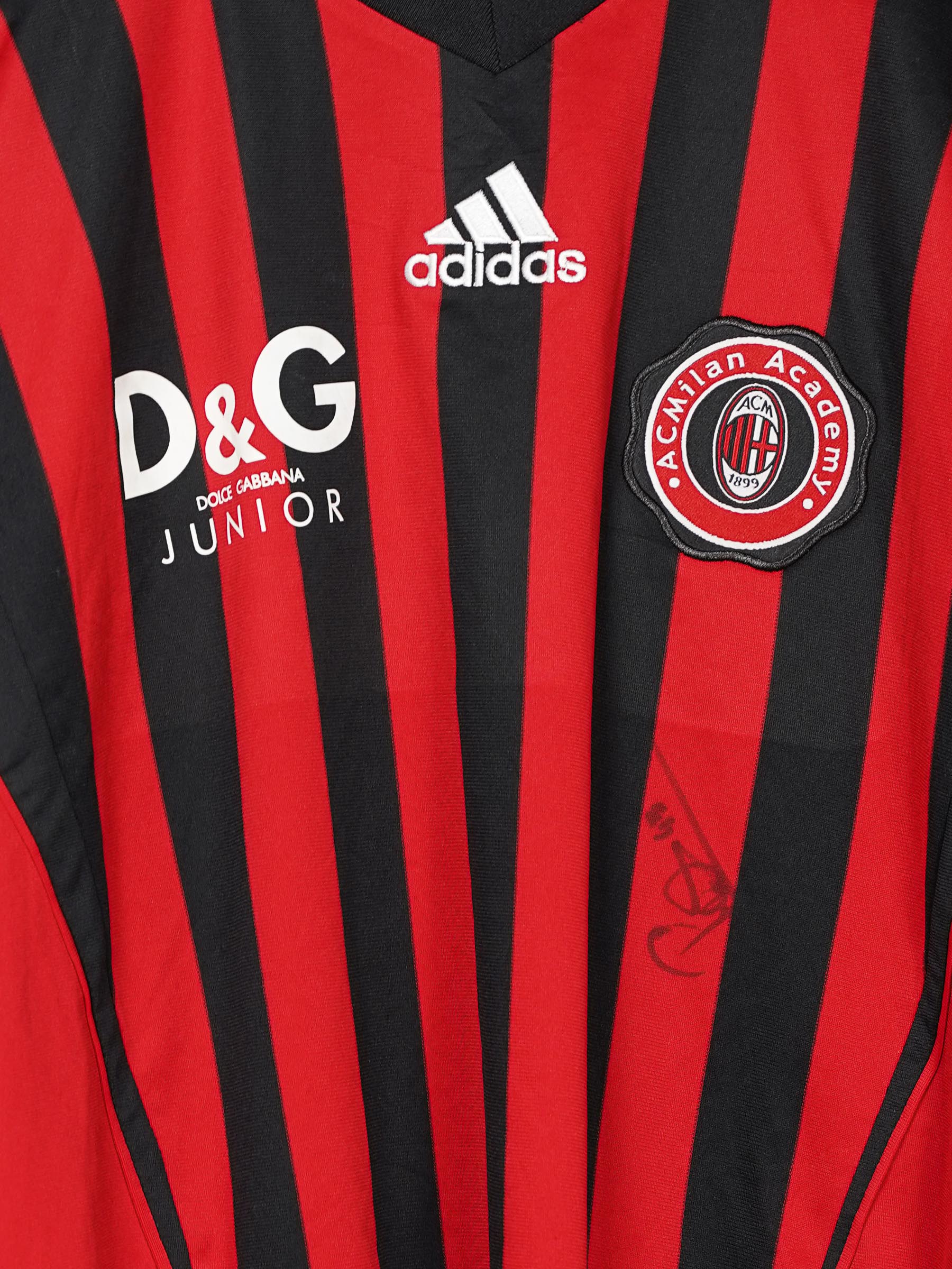 AC Milan Academy Home Shirt 2008/9 (XL Kids)