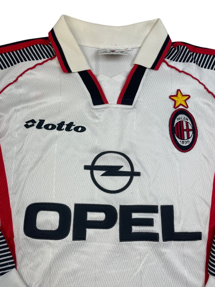 AC Milan Away Shirt 1997/98 L/S - 8/10 - M