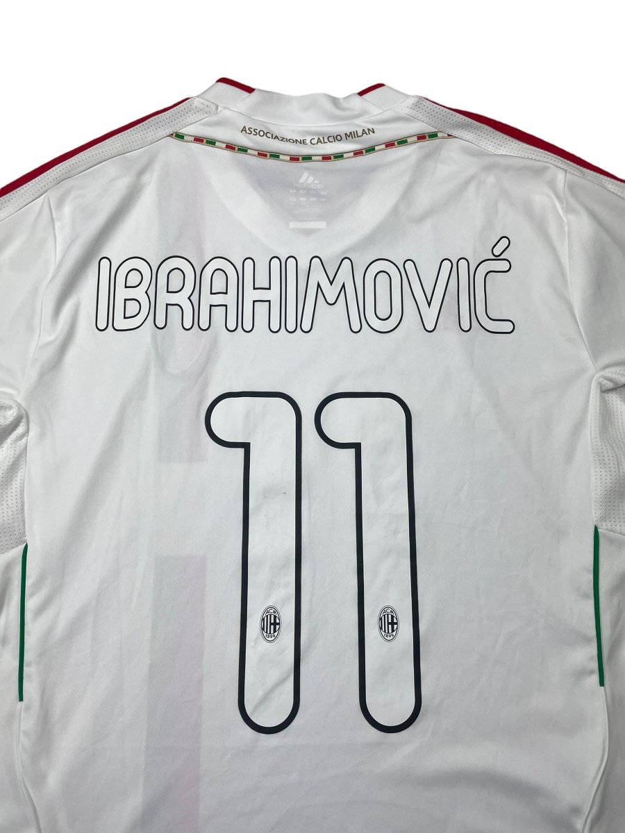 AC Milan Away Shirt 2011/12 Ibrahimovic #11 - 7/10 - L