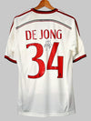 <tc>AC Milan</tc> Camiseta de visitante 2014/15 De Jong firmada #34 (M)