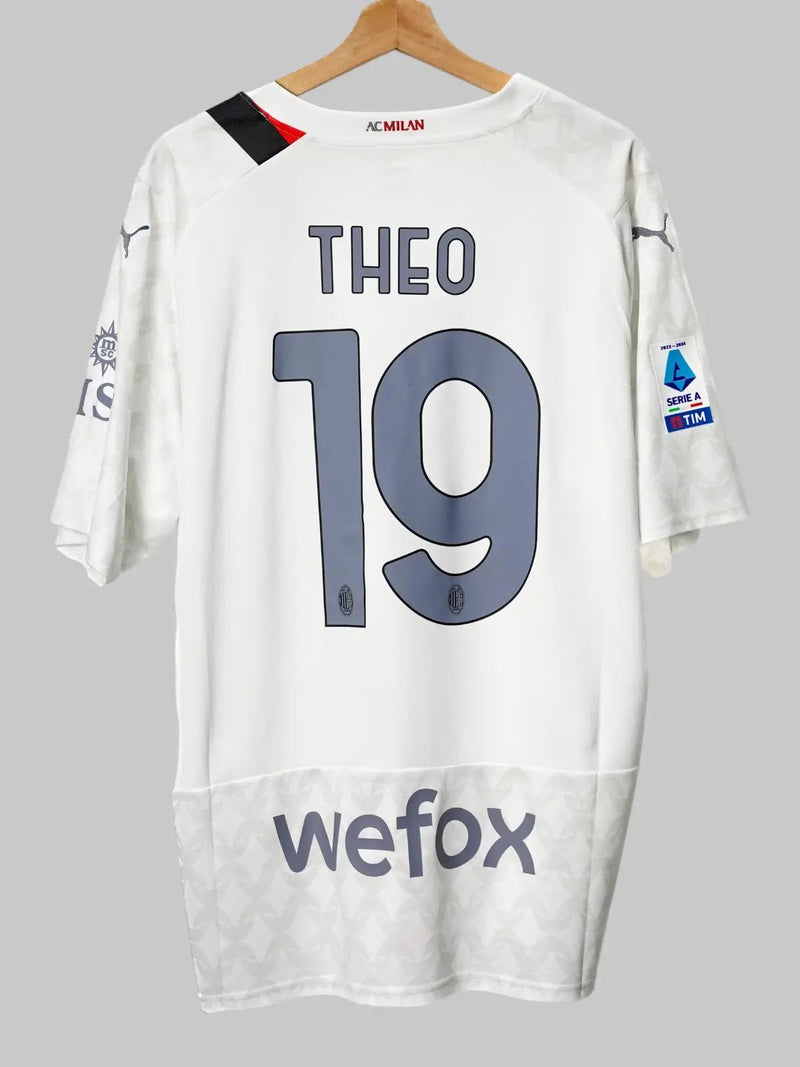 AC Milan Away Shirt 2023/24 Theo 19 (XL)